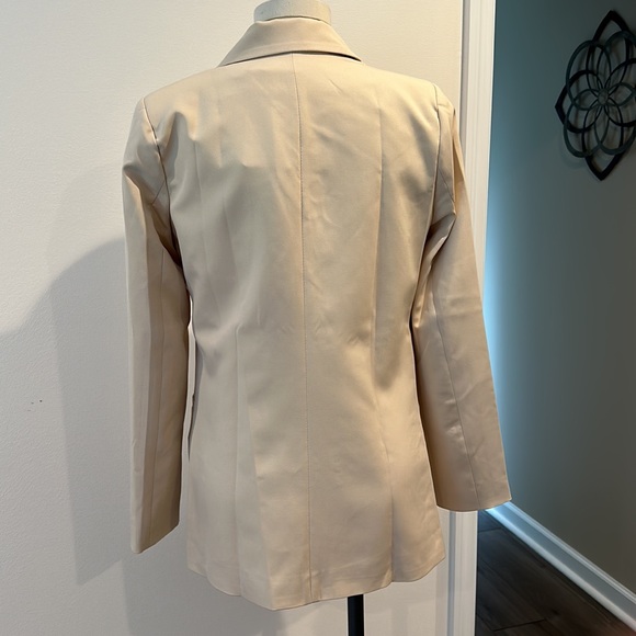 Beige Women’s Blazer - Picture 2 of 4
